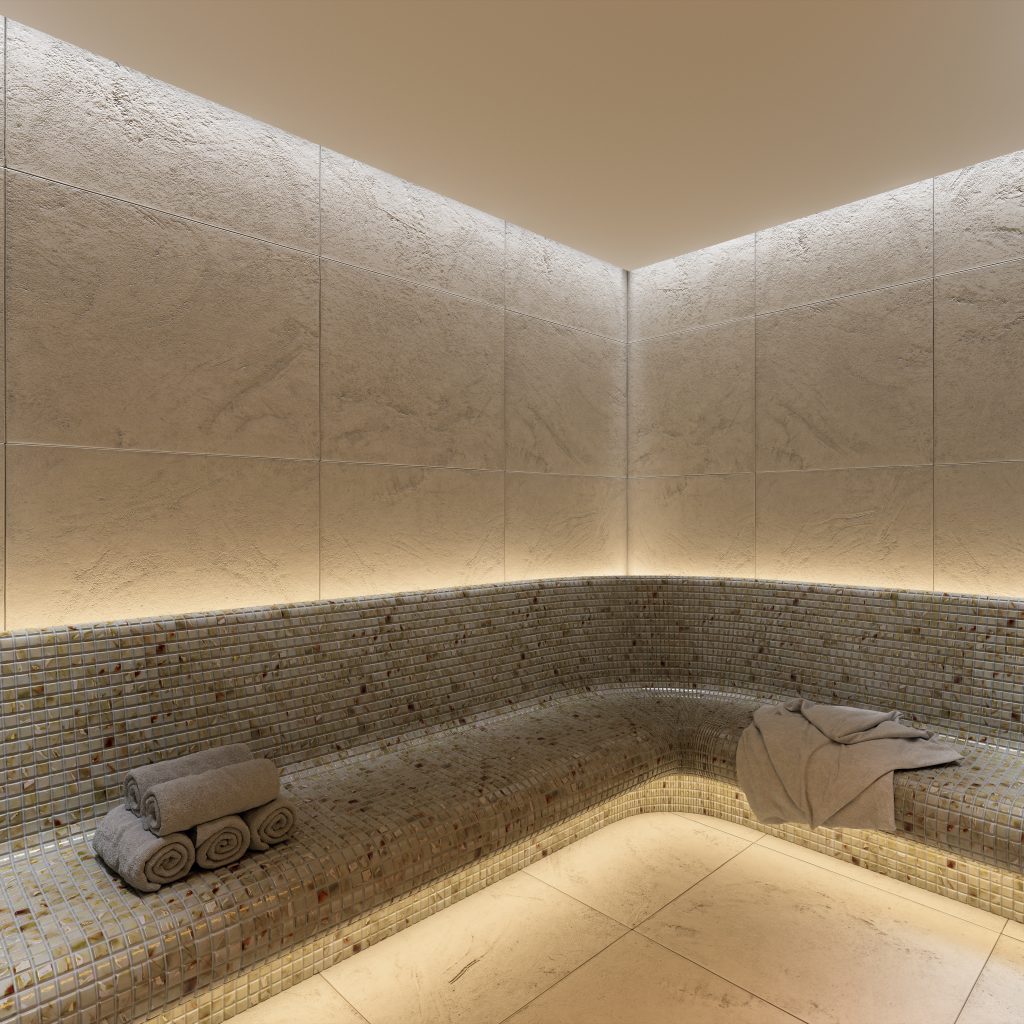 PI EVOQUE Amenities Bano Turco